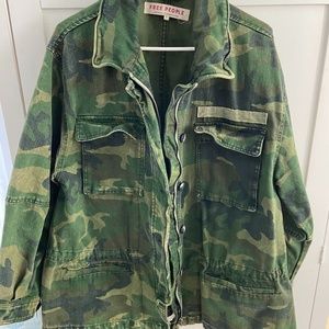 Free People Army Jacket